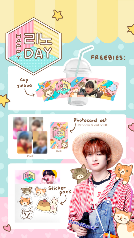 Lee know day cupsleeve set